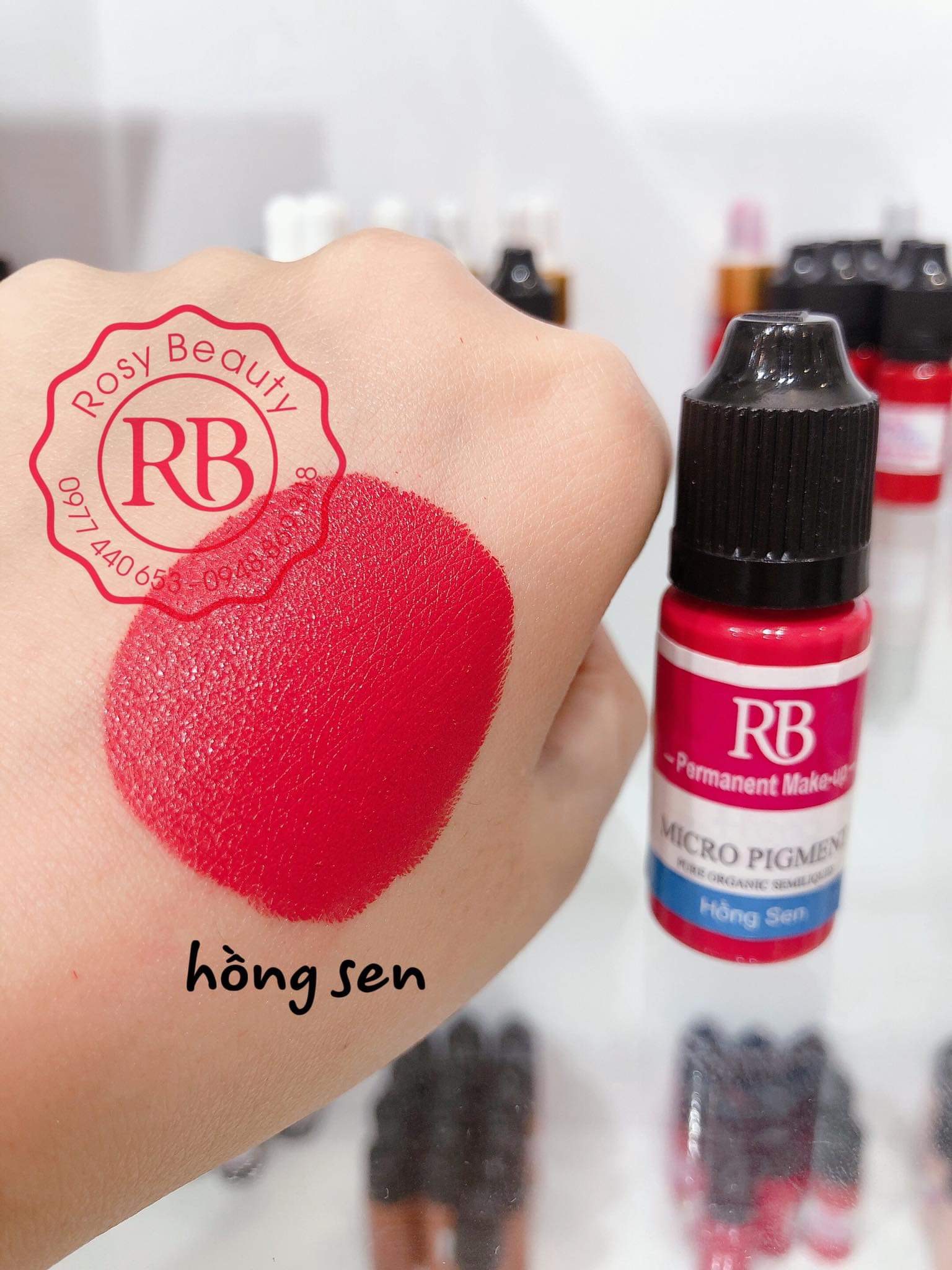 Mực Xăm Rosy Chính Hãnng