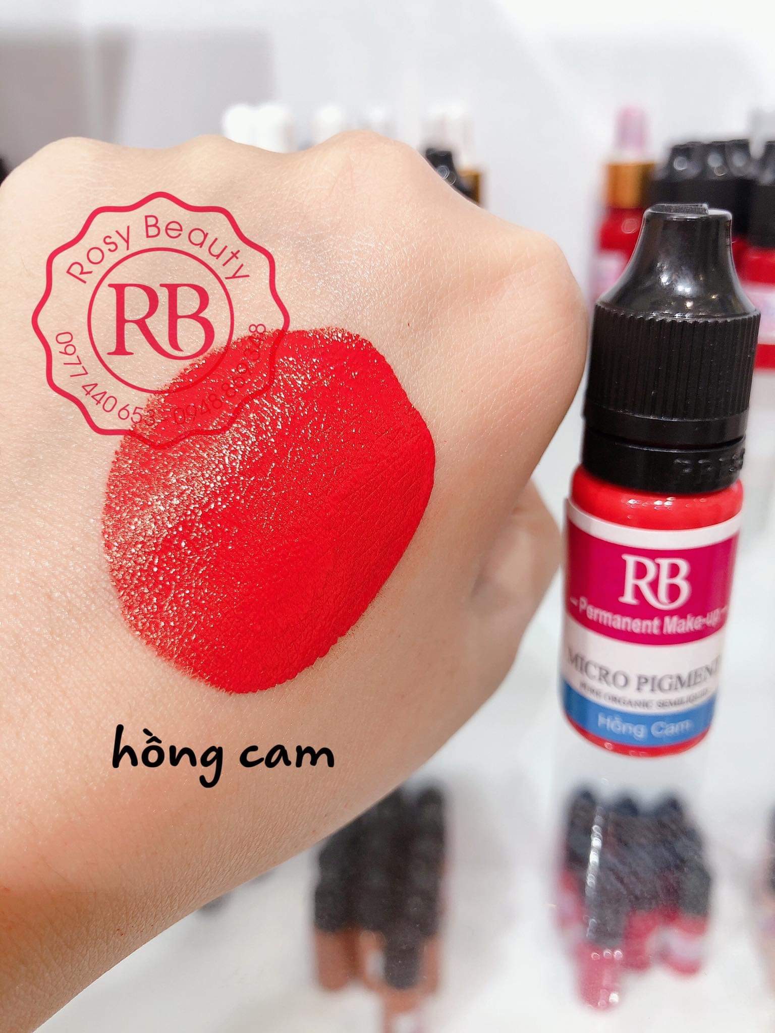 Mực Xăm Rosy Chính Hãnng