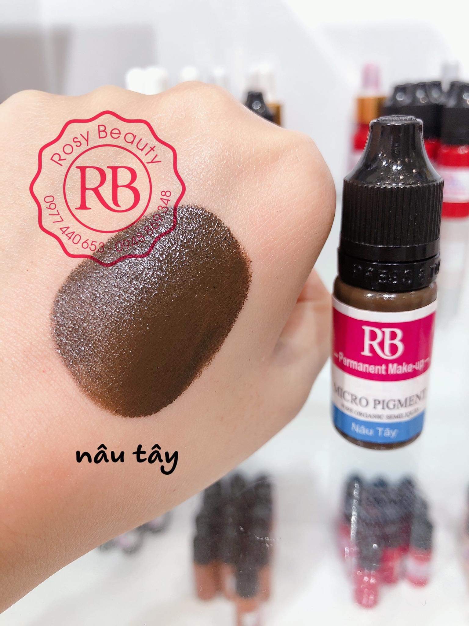 Mực Xăm Rosy Chính Hãnng