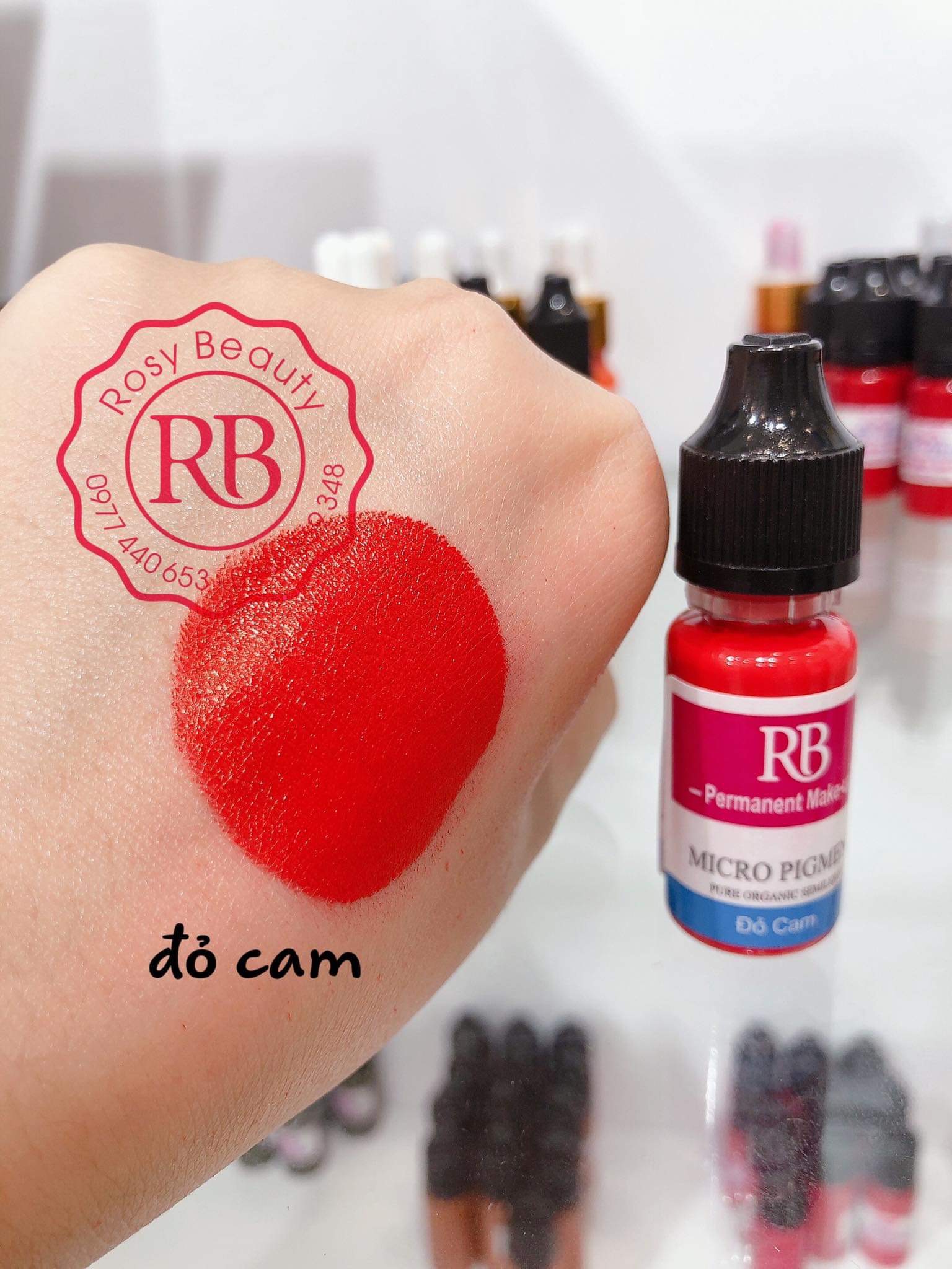 Mực Xăm Rosy Chính Hãnng