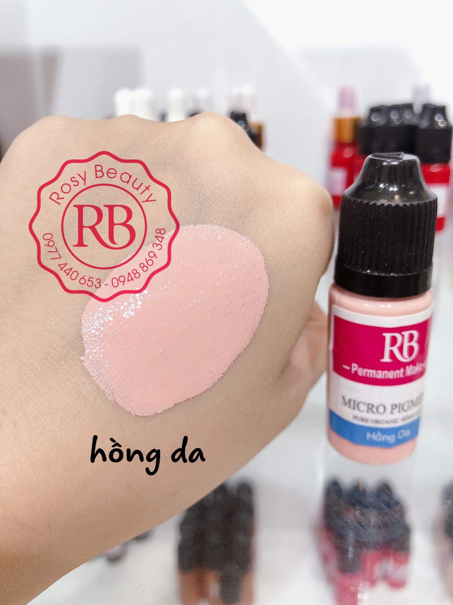 Mực Xăm Rosy Chính Hãnng