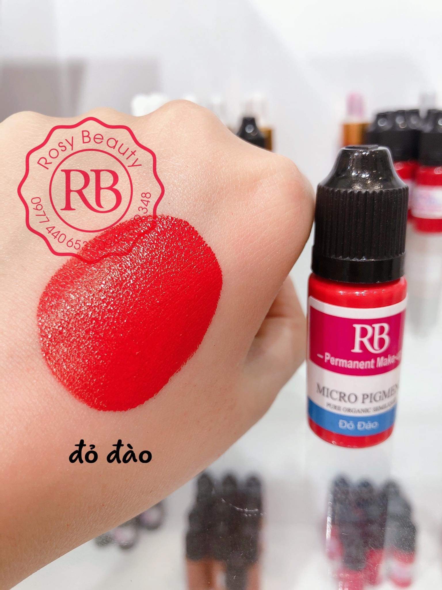 Mực Xăm Rosy Chính Hãnng