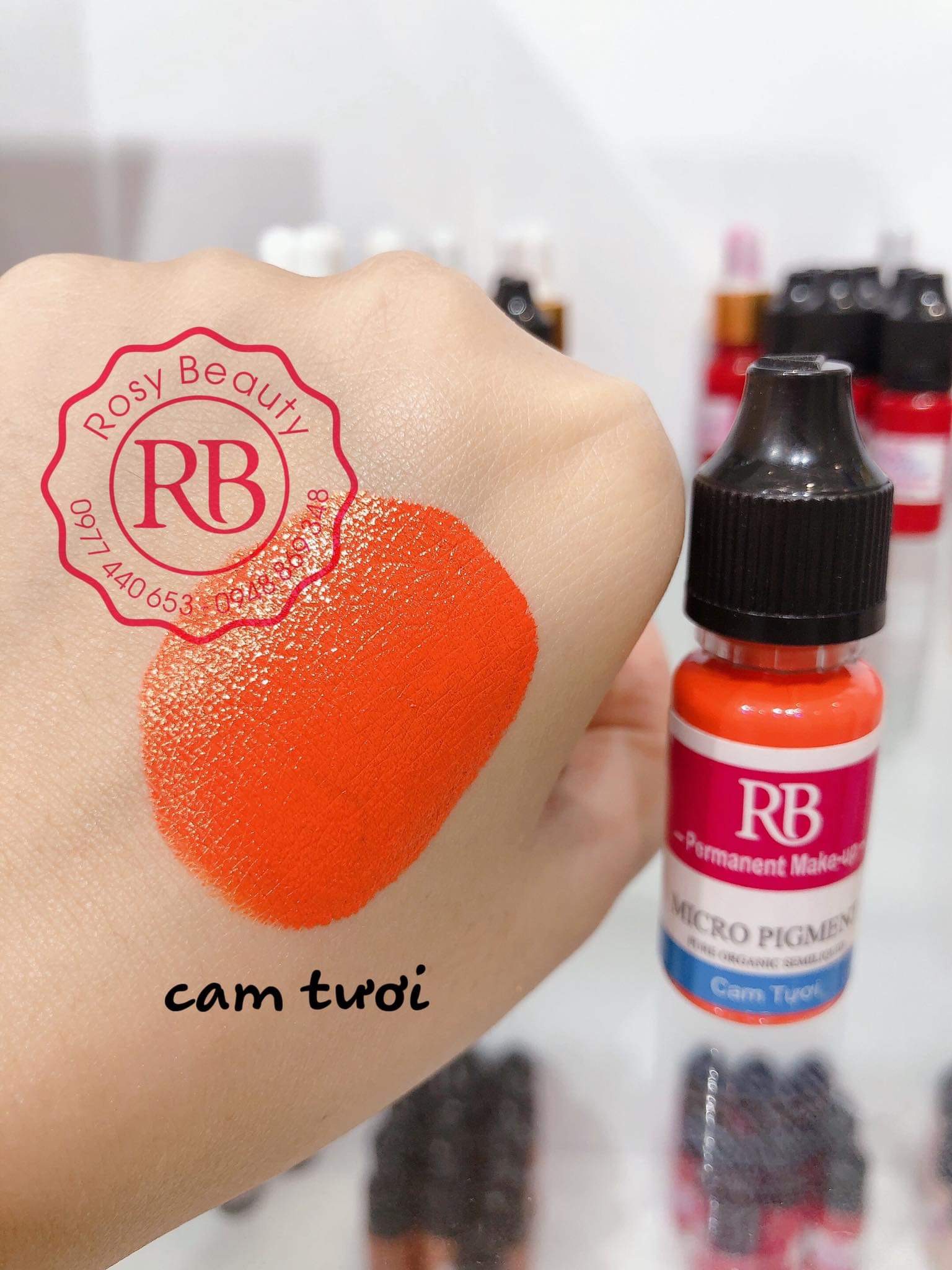 Mực Xăm Rosy Chính Hãnng